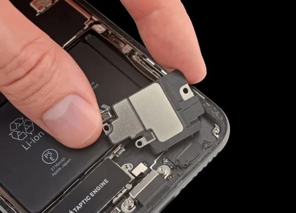 Phone speaker and microphone